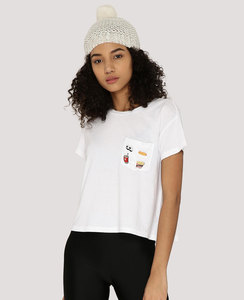 Camiseta Corta de Algodón 100% Transpirable para Mujer, Etiqueta Privada, Corte Holgado, Etiquetas Tejidas Personalizadas de Fábrica - Product Image 1
