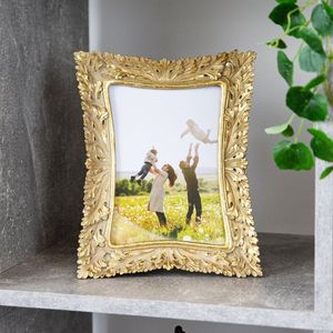 Vintage style metal <b>photo</b> <b>frame</b> suitable for antique decor lovers adding character depth and nostalgic charm always - Product Image 6