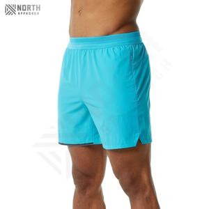 Pantalones Cortos Deportivos Casuales de Poliéster de Secado Rápido para Hombre, Cintura Elástica, para Gimnasio, Tallas Grandes - Product Image 3