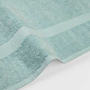 Toalla de Baño Turca Tropical de Color Aqua de 500 GSM al por Mayor, Logotipo Bordado Personalizado, Duradera, 100*150, Algodón Desechable para el Hogar - Product Image 5