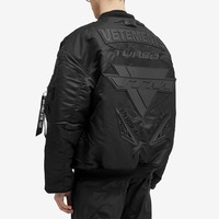 Bomber de basket-ball lettre décontractée du sport en gros Bomber en cuir imperméable brossé pour hommes