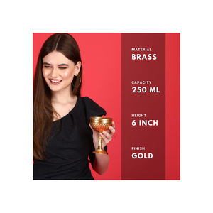 Engraved Chalice Holy Communion Gift | Antique Brass Medieval Wine Goblet | Church Religious <b>Decor</b> | Wholesale Low Price - Product Image 3