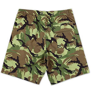 Short de sport camouflage pour homme 2 en 1 séchage rapide respirant pour l'entraînement à la course à pied pantalon court de fitness double couche avec poches zippées - Product Image 5