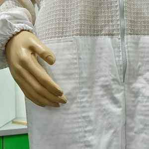 Conjunto de ropa de apicultura profesional, chaqueta y sombrero antiabejas transpirable, chaqueta de Avispón de algodón para apicultor, equipo de seguridad - Product Image 3