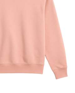 Sudadera de Felpa Rosa Melocotón para Mujer, Cuello Redondo, Manga Larga, Algodón Suave, Informal, Cálida para Invierno, Diseño Personalizado OEM - Product Image 6