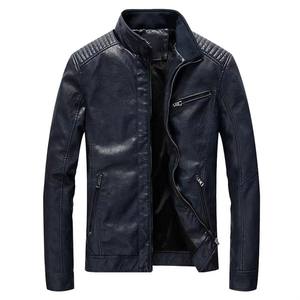 Veste de créateur ZOB vêtements d'extérieur en gros décontracté formel Style lourd tendance bombardier classique en cuir pur vestes pour hommes - Product Image 6