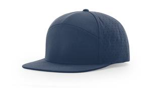 Bordado personalizado Ri 169 forma 7 paneles sombrero poliéster estructurado alto perfil gorra ajustable estilo camionero gorras - Product Image 3