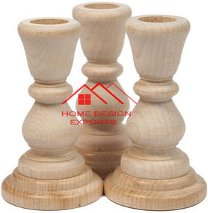 Haute vente Arica bois bougeoir personnaliser la conception décor de table bougeoir pour la maison hôtel désherbage décor utilisation - Product Image 1