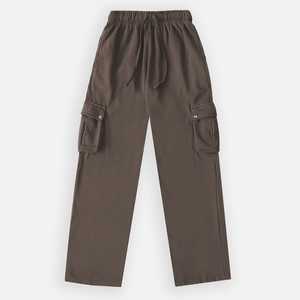 Pantalons pour hommes, streetwear pour hommes, pantalons de survêtement décontractés à jambes larges, vente en gros, haute qualité, 100% coton, unisexe, pantalons de survêtement amples et tendance - Product Image 5