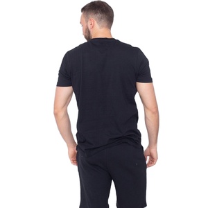 Ensemble de t-shirt et short de sport pour homme, coton respirant, tenue de sport d'été, vêtements de sport deux pièces, vêtements d'entraînement de fitness, décontracté - Product Image 4
