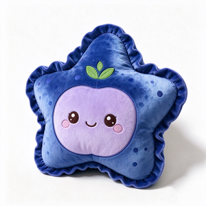 customized <b>Plush</b> Cute Pineapple <b>Plush</b> Pillow Soft <b>Stuffed</b> <b>Animal</b> <b>Toy</b> For Kids Age 3 And Above Unisex Stress Relief Cushion - Product Image 2
