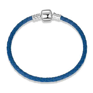 Argent Tress Femme Bracelet Charm Bracelets <b>Wrap</b> Bangles with Heart Shape Gift for Women - Product Image 3