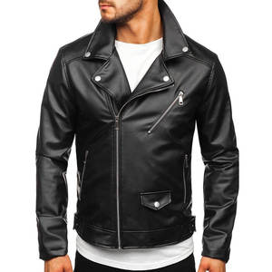 Vêtements de mode Veste en cuir décontractée de haute qualité/Veste en cuir coupe-vent respirante pour hommes - Product Image 1
