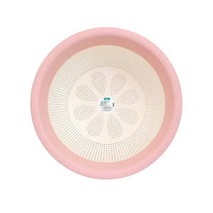 ตะกร้ากรองลึกโฮโกริ 3T8 มีรูระบายน้ำอย่างดี เหมาะสำหรับใช้ในครัวสำหรับล้างผักและผลไม้ - Product Image 2