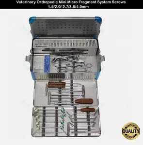 ชุดระบบออร์โธปิดิกส์ชิ้นส่วนขนาดเล็กสำหรับสัตวแพทย์ขนาด1.5มม. 2.0-2.7-3.5มม.-4.0มม - Product Image 2
