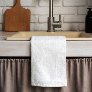 Ensemble de serviettes éponge unilatérales 100% coton plat en bambou tissé à carreaux conçu sur mesure pour un usage commercial domestique pour les serviettes de cuisine - Product Image 1
