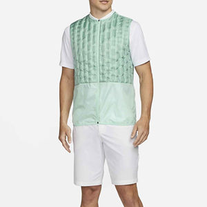 Veste d'homme imperméable personnalisée, chaude, sans manches, respirante, veste matelassée pour la randonnée, la course à pied, col montant, veste pour homme - Product Image 3