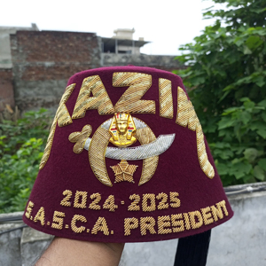 REGALIA MASÓNICA PERSONALIZAR SHRINER FEZ [KAZIM] - Product Image 1