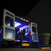 Kit de garnitures intérieures de luxe DUCATO VKM Plastik, plastique ABS IP spécialement autorisé, gris/noir/beige, modèles Sprinter, camping-cars