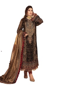 ชุดเดรส Salwar Kameez dupatta สำหรับงานปักลาย2025ขายดีเป็นพิเศษสำหรับงานปาร์ตี้ - Product Image 2