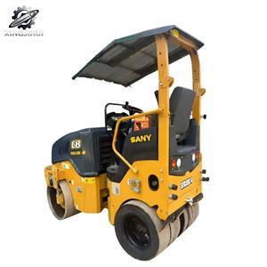 Rodillo Compactador Usado Sany SZR30C-8, 2.9 Toneladas de Peso Operativo, Compactador Vibratorio de Doble Tambor, Compactador Pequeño de Construcción Original de China - Product Image 1