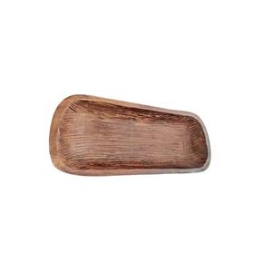 Bol à pâte en bois naturel fait à la main, artisanat pour la maison, ustensiles de cuisine, saladiers, bol à pâte en bois rustique, taille personnalisable - Product Image 3