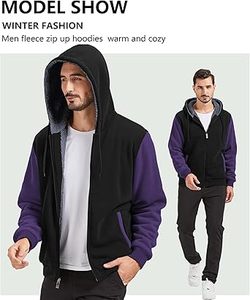 Pull à capuche décontracté pour hommes, couleur unie, 100% coton, poche à séchage rapide et respirant, haute qualité - Product Image 6