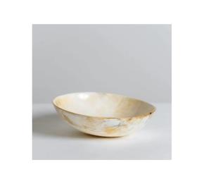 Bol en corne écologique fait à la main avec une touche traditionnelle d'amour pour un décor festif fruits secs ou un style de cuisine conscient - Product Image 2