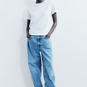 Recién llegado, superventas, camisetas personalizadas para mujer, camisetas en blanco lisas de 100% algodón ajustadas para mujer, camisetas de gran tamaño de verano al por mayor - Product Image 3