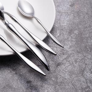 Ensemble de couverts de table élégant, écologique et moderne pour la maison et les fêtes |   Couverts élégants en acier inoxydable - Product Image 3