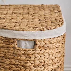 Cesto de Ropa Tejido de Jacinto de Agua, Cesta de Almacenamiento Hecha a Mano, Venta al por Mayor, Ecológico, Hecho en Vietnam - Product Image 5