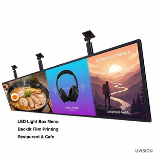 Impresión de Película Retroiluminada de PP para Publicidad en Cajas de Luz LED |   Impresión Digital de Tamaño Personalizado - Product Image 2