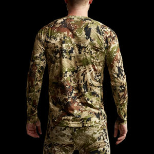 Autumn Hunting Long Sleeve <b>Pullover</b> Quick Dry Camouflage Sweatshirt for Fishing Oversized T-Shirt Digital Printing Woven Fabric - Product Image 4