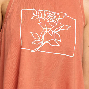 Vêtements OEM avec logo personnalisé graphique vente en gros débardeur de base uni vierge pour dames débardeurs d'entraînement pour femmes - Product Image 4