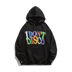 Sudadera con capucha de gran tamaño de algodón de 500gsm de peso pesado más vendida para hombre, Jersey 3D con estampado de logotipo personalizado de técnica de soplo alto XL al por mayor - Product Image 5