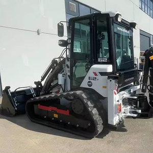 Hidromek HMK 62T <b>Tracked</b> Mini Backhoe Loader | Ergonomic Cab with Joystick Control | Multi-attachment Crawler Loader for Sale - Product Image 1