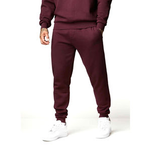 Ensembles décontractés pour hommes de qualité supérieure léger 100% coton survêtement capuche pantalons de survêtement respirants pour l'hiver personnalisé avant solide - Product Image 2