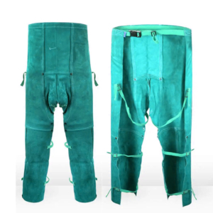 Ropa de seguridad de protección industrial para pantalones de soldadura de cuero resistente de calidad superior para soldadores resistentes a chispas - Product Image 2
