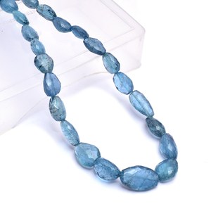 AAA Azul Aguamarina 7x9mm-10x18mm cuentas de pepitas facetadas Natural Offiki aguamarina piedras preciosas semipreciosas cuentas caídas para joyería - Product Image 3