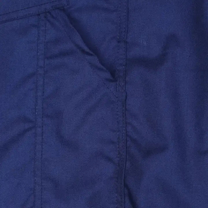 Combinaisons de travail unisexes en tissu polyester-coton bleu résistant, respirantes, certifiées CE, personnalisables OEM - Product Image 3