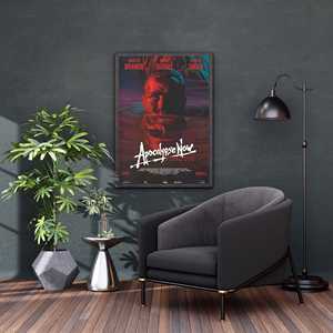 Affiche murale avec cadre noir, design moderne, Apocalypse Now Final Cut, Martin Sheen Water - Product Image 3