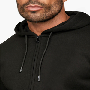 Sweats à capuche classiques pour hommes | Veste à glissière en coton respirant pour un confort tout au long de la journée - Product Image 5