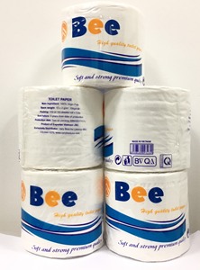 Rollo de Papel Higiénico de 3 Capas, Paquete de 12 Rollos de 31 ~ 32m, 300 Hojas, 150g, Hecho en Vietnam, Pulpa de 3 Capas - Product Image 2