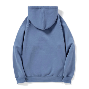 SONISPO เสื้อสเวตเชิ้ตมีฮู้ดสำหรับผู้ชาย สีพื้น ผ้าฟลีซ ลำลอง มีกระเป๋าโลโก้ด้านหน้า ดีไซน์พอดีตัว ใส่ได้ในฤดูใบไม้ร่วง - Product Image 2