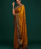 Les plus tendances et les vêtements de fête de créateurs Saree en filet lourd avec chemisier Pièce Indian Ladies Wear Sari Meilleur prix Vente en gros Surat Apparelgarment