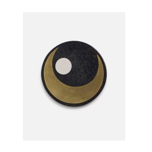 High Quality Grey & <b>White</b> Stone <b>Coaster</b> Stylish Office Desktop Dining & Kitchen Use for Mats & Pads - Product Image 6