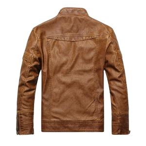 Veste en cuir coupe-vent durable de haute qualité pour hommes, meilleur design Offre Spéciale vêtements de compétition - Product Image 2