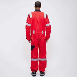 2025 Último diseño Overol de construcción Transpirable Cómodo Poliéster Ropa DE TRABAJO Logotipo ligero Personalización Seguridad - Product Image 6