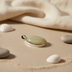 Pendentif en argent pour femme au quotidien, plaqué rhodium, pendentifs à breloques, motif numéroté, religieux, or, platine, à porter tous les jours, cadeau - Product Image 3