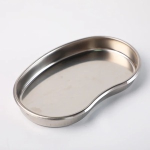 ถาดเก็บอุปกรณ์ผ่าตัดทันตกรรมถาดรอง304ทรงโค้งสแตนเลสสตีลเครื่องมือทางการแพทย์ถาดใส่เครื่องมือทางห้องปฏิบัติการขนาด S M L - Product Image 2